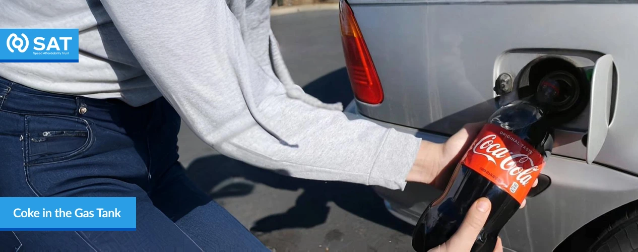 Coke in The Gas Tank